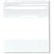 Plymor 5" x 5" (Pack of 100), 2 Mil White-Block Zipper Reclosable Plastic Bags